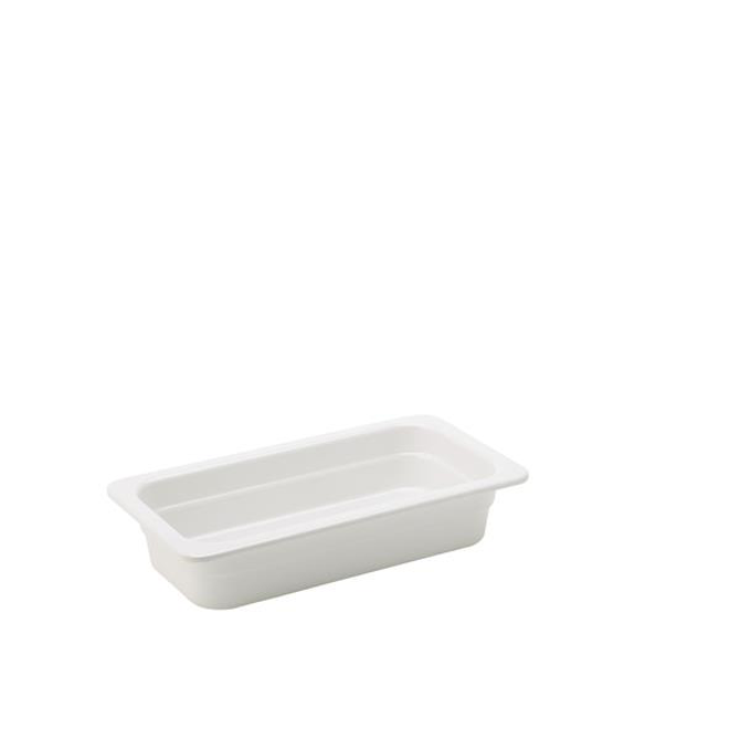 Melamine White GN 1/3 6.5cm Deep