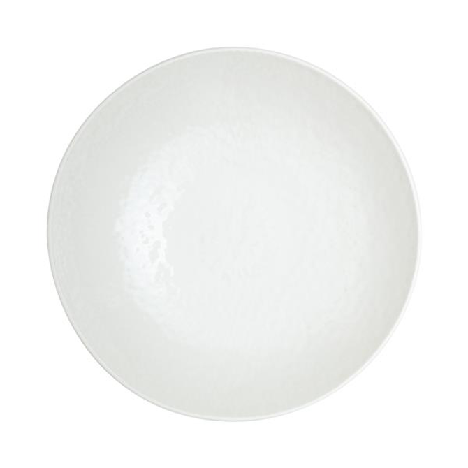 Porcelain Carve White Pasta Bowl 9.1inch / 23cm