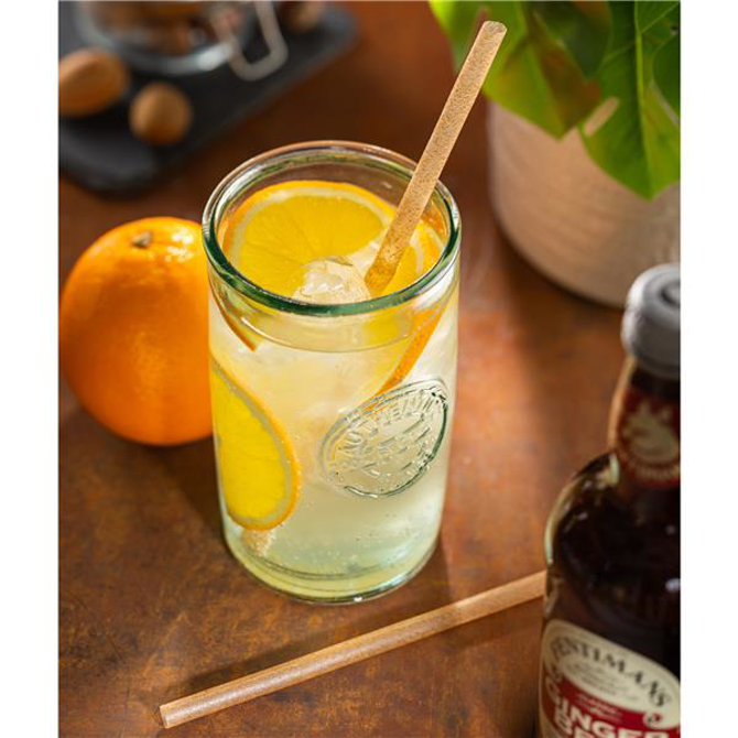 Agave Natural Sip Straw 5inch /13cm 2.5mm Bore
