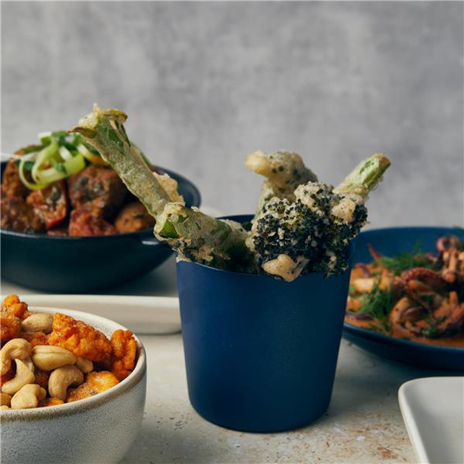 GenWare Metallic Blue Serving Cup  8.5 x 8.5cm
