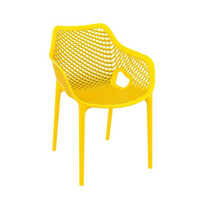 Spring Arm Chair Yellow