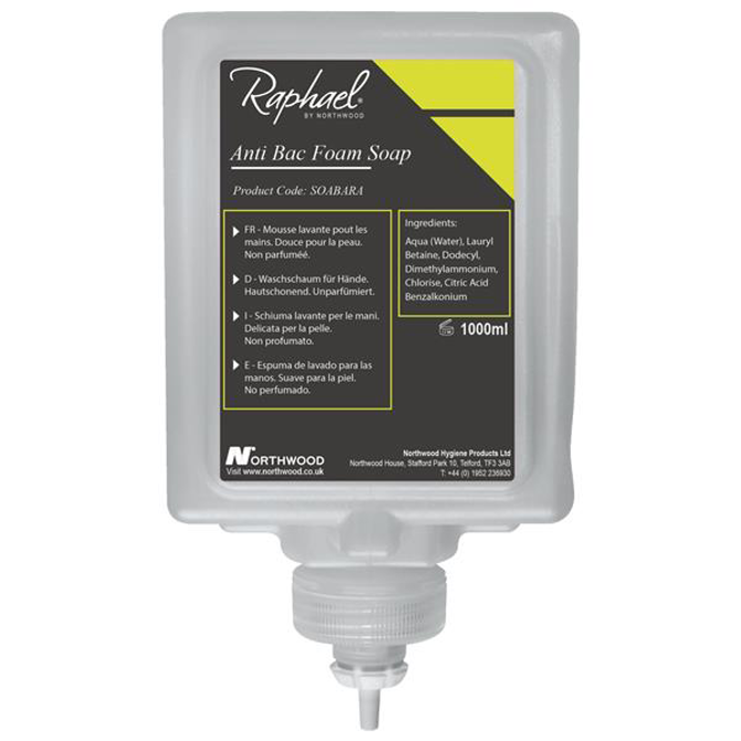 Raphael Anti-Bac Foam Soap 1000ml