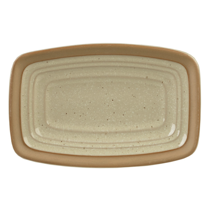 Art De Cuisine Igneous Rectangle Plate 6" / 15cm