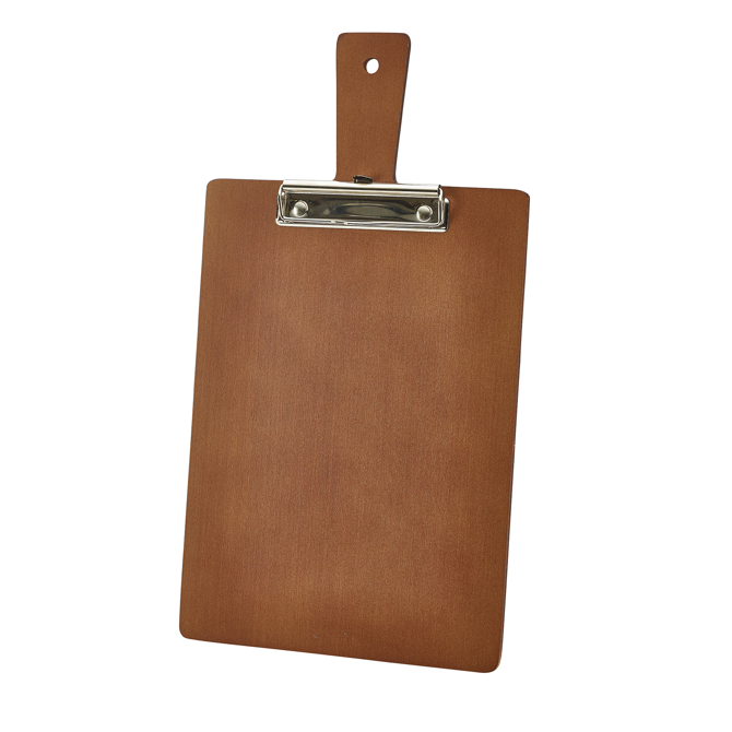 Genware Wooden Paddle Menu Board A4