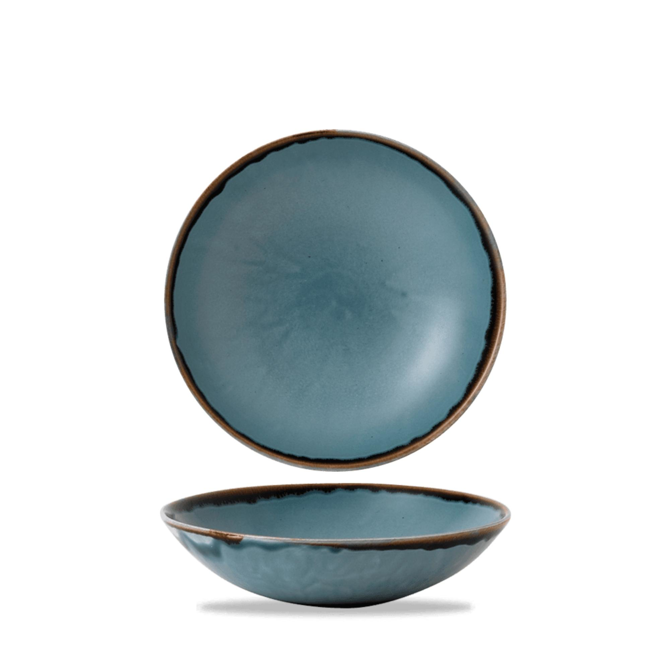 Harvest Blue Coupe Bowl 18.2cm