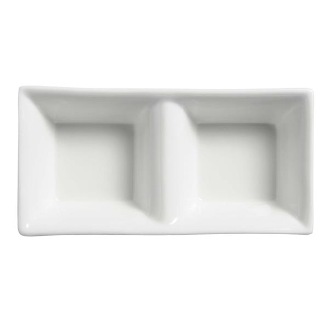 Elia Orientix Double Sauce Dish 5.7inch / 14.5cm