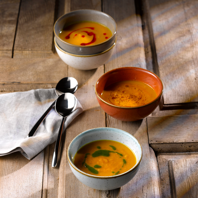 Churchill Stonecast Spiced Orange Soup Bowl 5" / 13cm