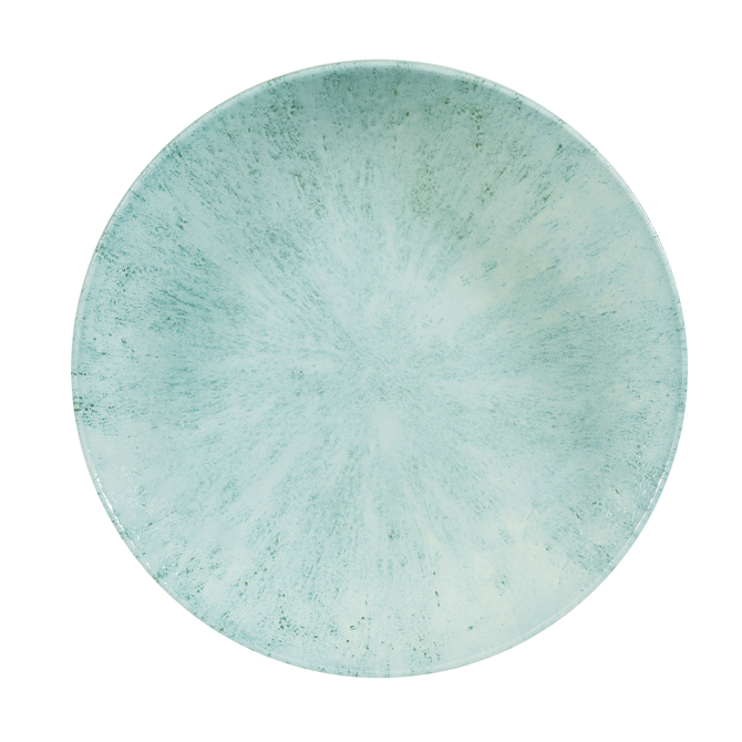 Churchill Studio Prints Stone Aquamarine Coupe Bowl 7.25inch / 18.2cm