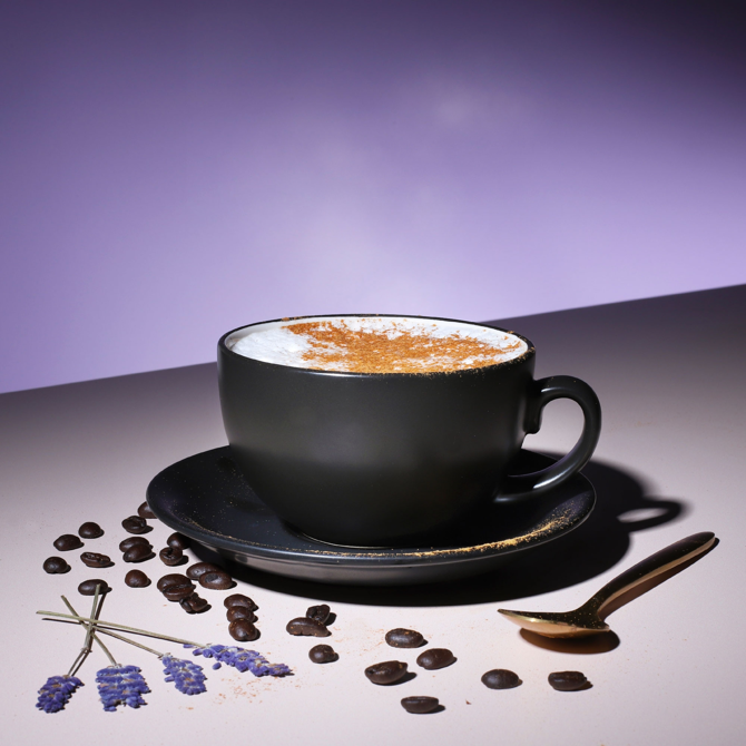 Utopia Barista Cappuccino Cup & Saucer Almond 13oz / 370ml