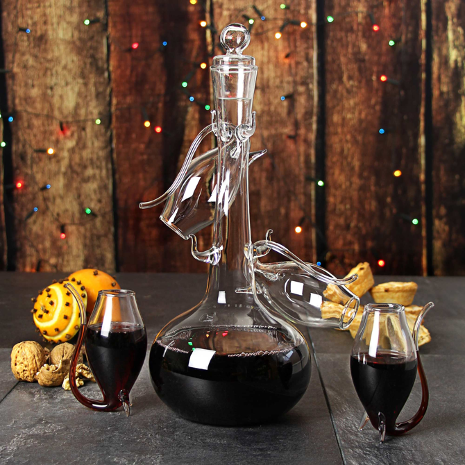 Port Sipper Set with Four Sippers