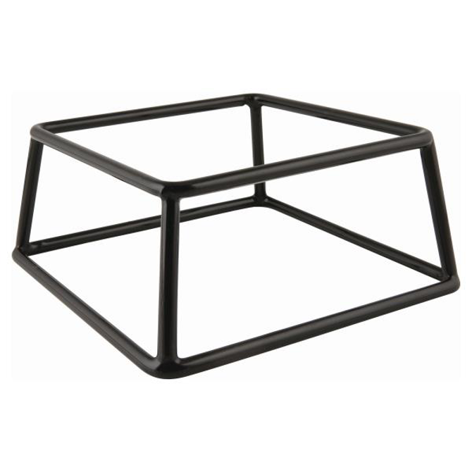 Genware Black Anti-Slip Buffet Riser 18 x 8cm