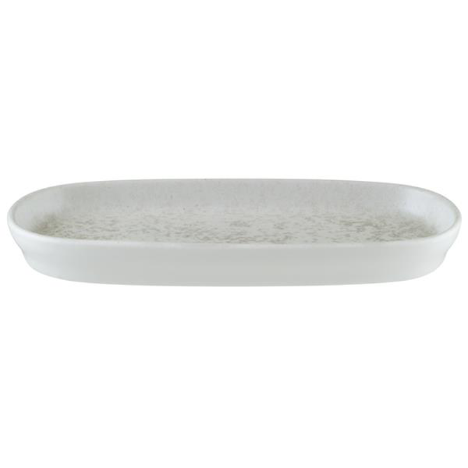 Lunar White Hygge Oval Dish 8inch / 21cm