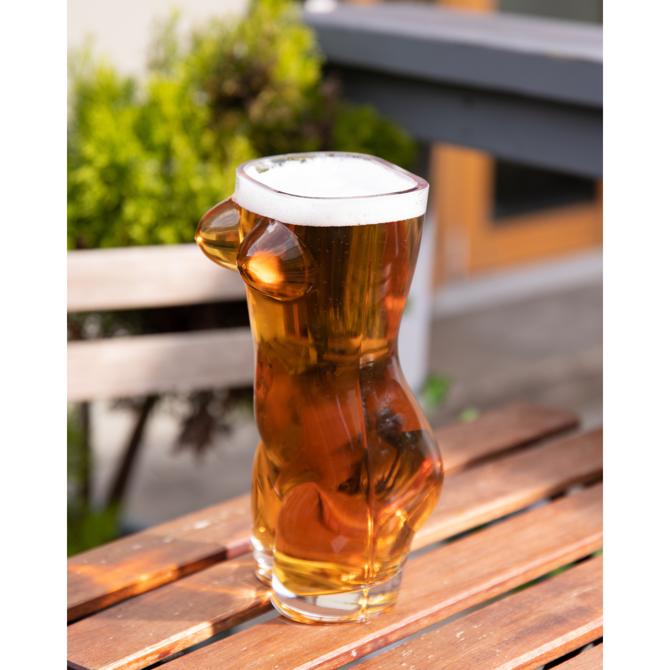 Sexy Torso Beer Glass 2.75 Pint
