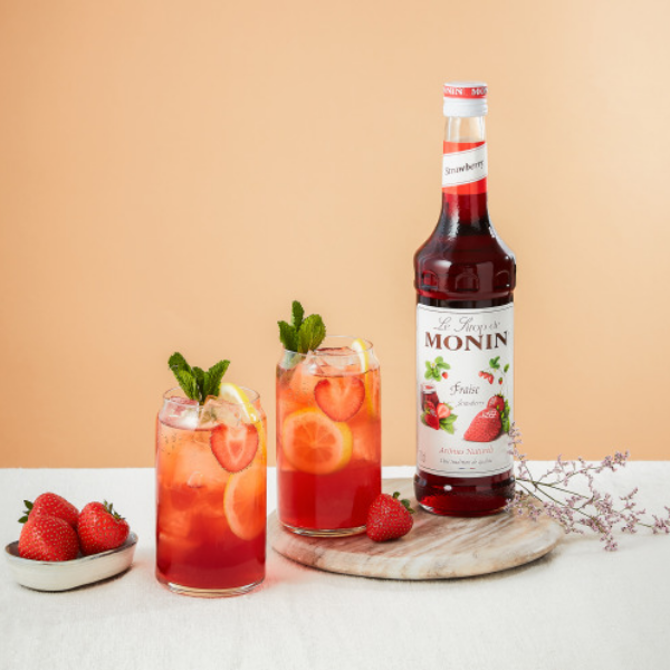 Monin Strawberry Syrup 25cl