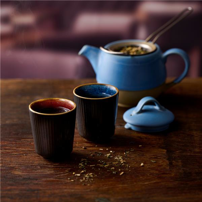 Churchill Tokyo Blue Unhandled Cup 12oz / 340ml