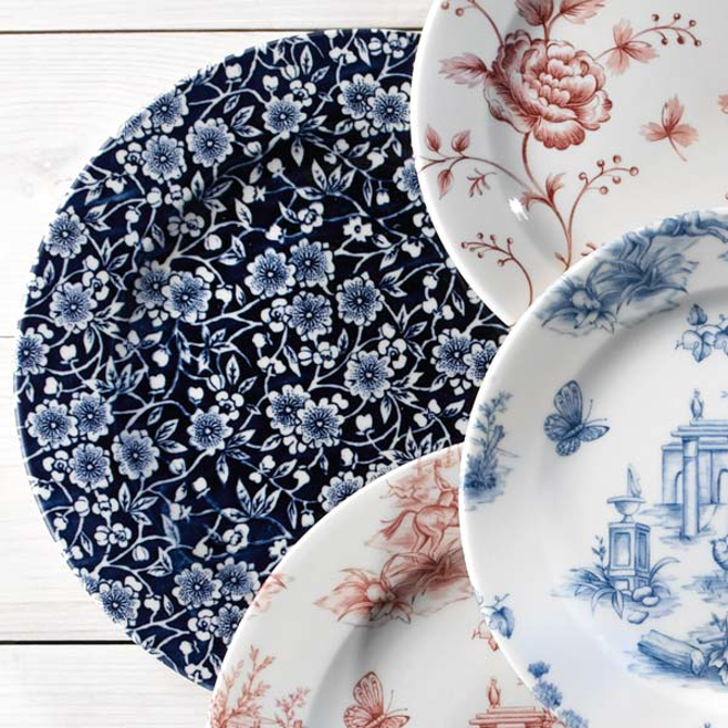 Churchill vintage plates best sale