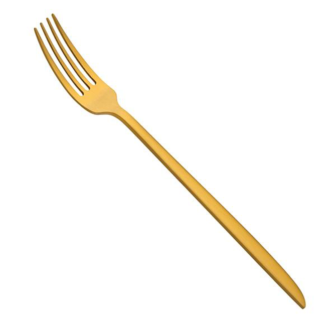Orca Matt Gold Table Fork