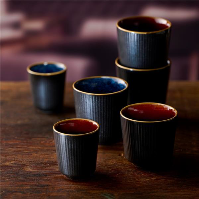 Churchill Tokyo Blue Unhandled Cup 12oz / 340ml