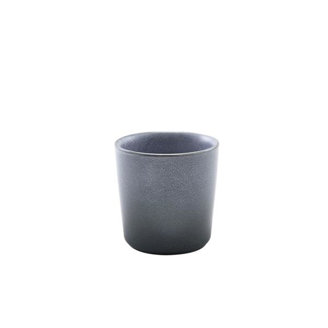 Forge Graphite Stoneware Chip Cup 8.5 x 8.5cm