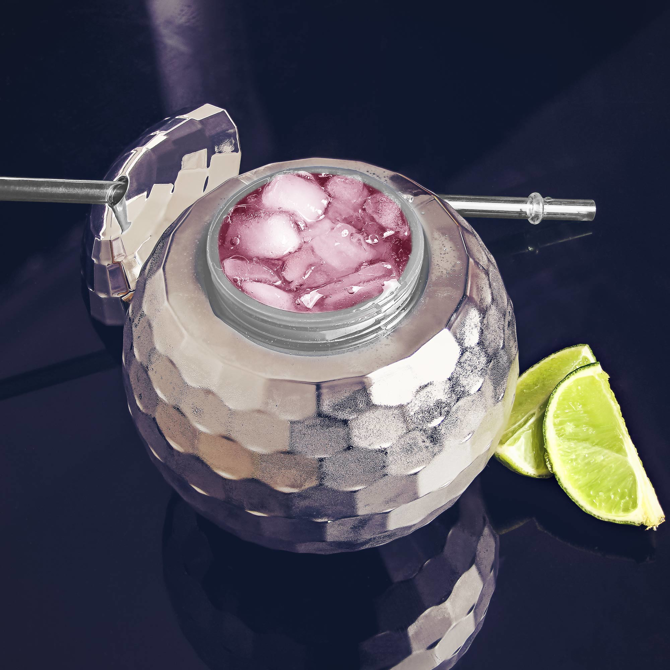 Plastic Disco Ball Cocktail Cup 21oz / 600ml