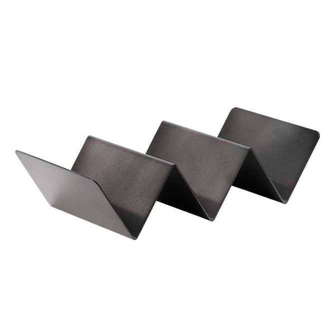 Black Triple Street Food Stand 21cm x 10cm