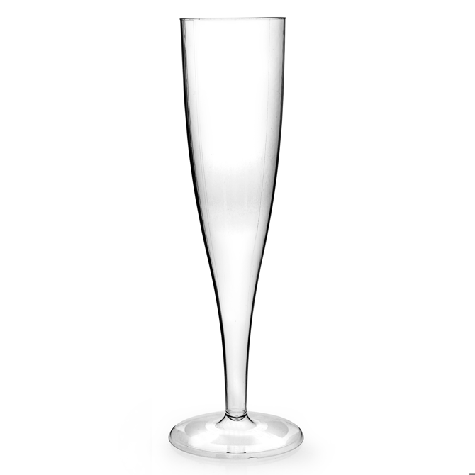 Disposable Champagne Glasses 5.6oz / 160ml