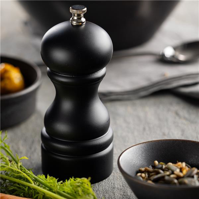 Black Wood Salt/Pepper Grinder 5inch / 13cm