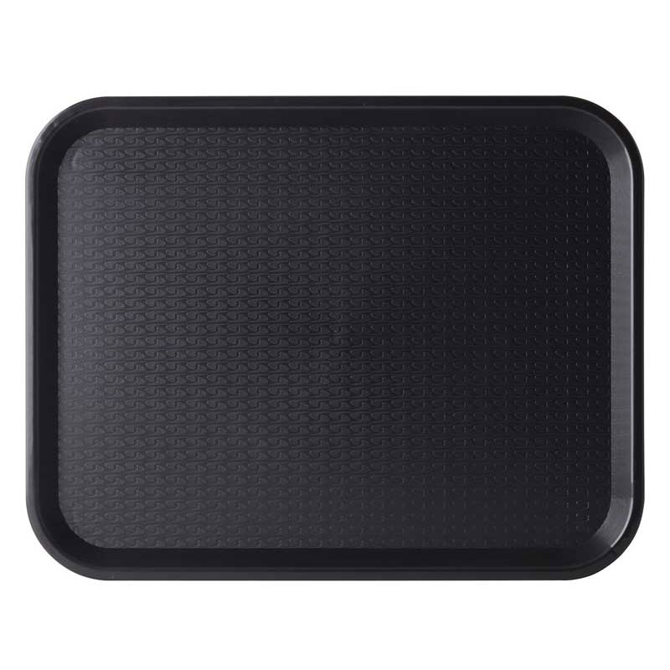 Black Cafe Tray 18 x 14inch 46 x 36cm