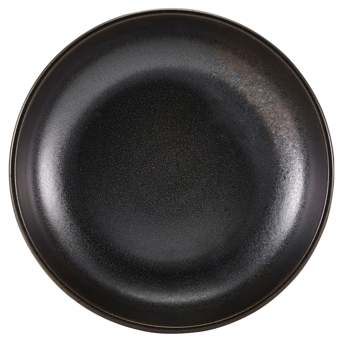 Terra Porcelain Coupe Bowls Black 9" / 23cm