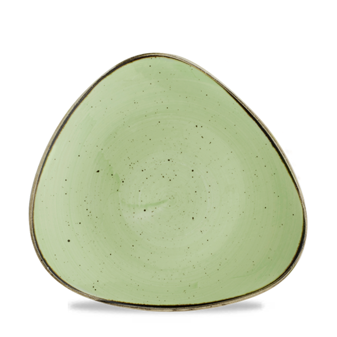 Stonecast Sage Green Triangle Plate 9inch / 22.9cm