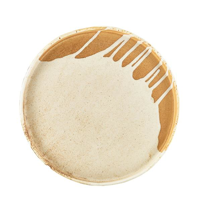 Terra Porcelain Roko Sand Presentation Plate 26cm