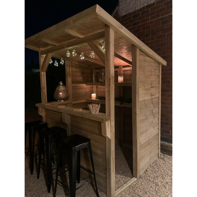 Wooden Garden Bar
