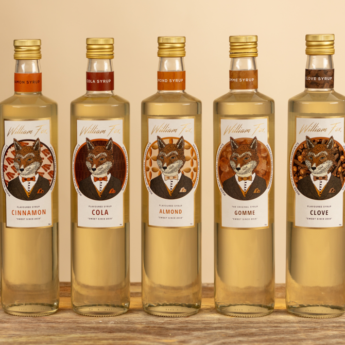 William Fox Premium Cola Syrup 75cl