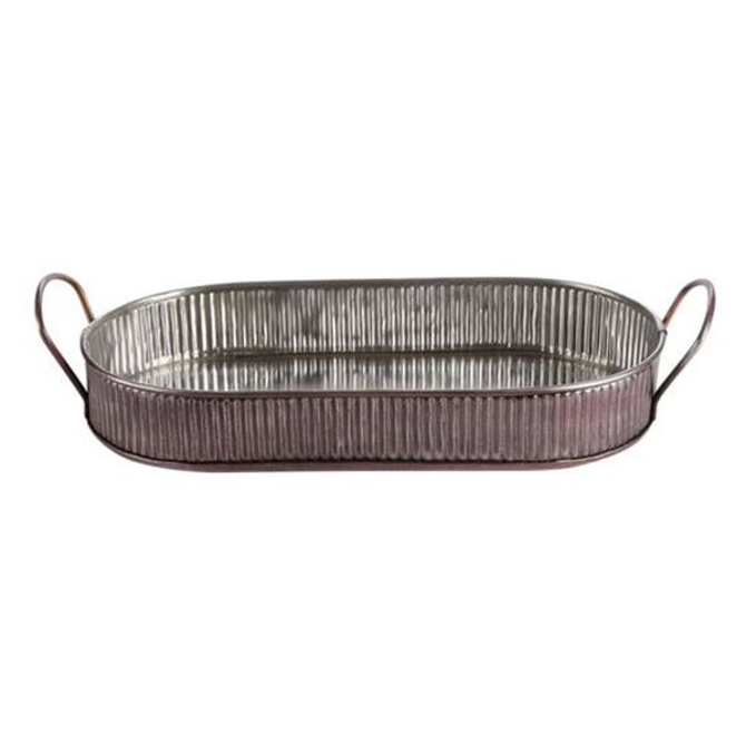 Combo/Serving Platter Antique Copper 34cm