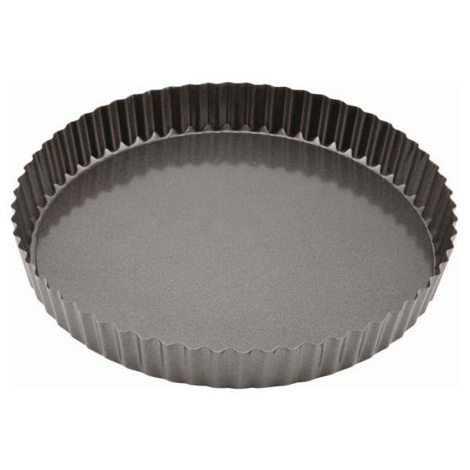 Carbon Steel Non-Stick Fluted Quiche Tin 25cm