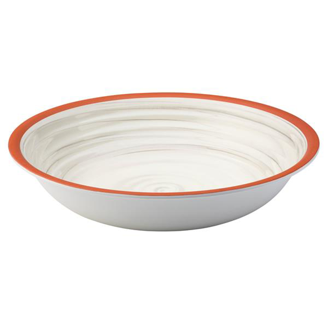 Calypso White Bowl 13.5inch / 34.5cm