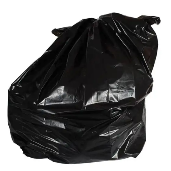 Black Wheelie Bin Liner 30 x 46 x 54inch