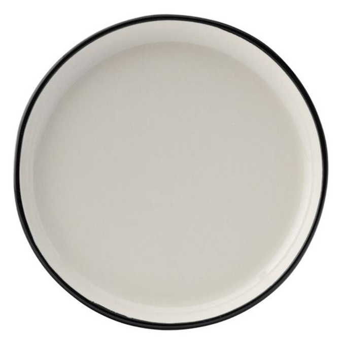 Homestead Black Walled Plate 7inch / 17.5cm