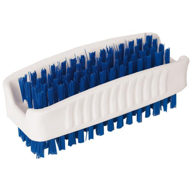 Blue Grippy Nail Brush 4inch / 10cm
