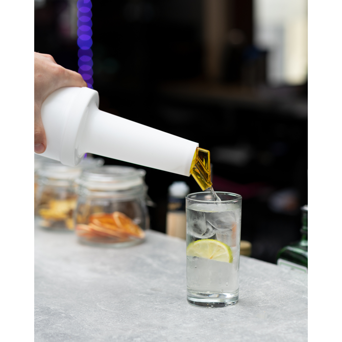 Store And Pour Quart Yellow
