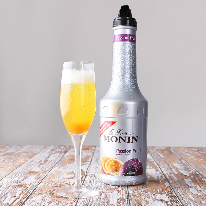 Monin Le Fruit Passion Fruit Fruit Mix Puree 1ltr