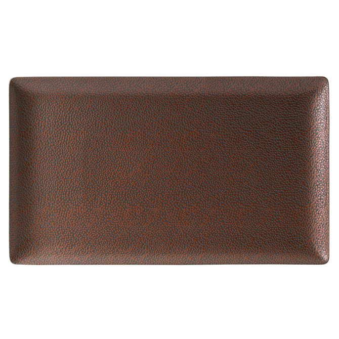 Purity Pearls Copper Rectangular Plates 13inch / 34cm
