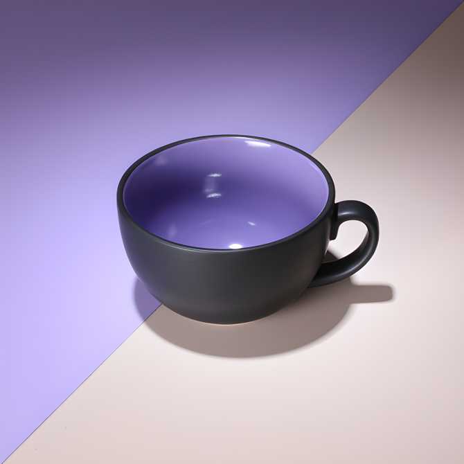 Utopia Barista Cappuccino Cup Indigo 12oz / 340ml