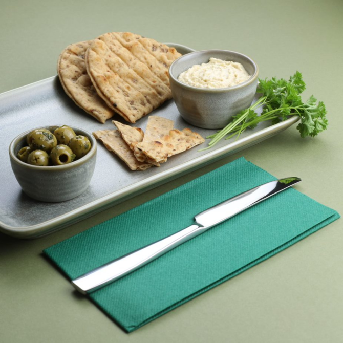 Genware Square Cutlery 18/0 Dessert Knives