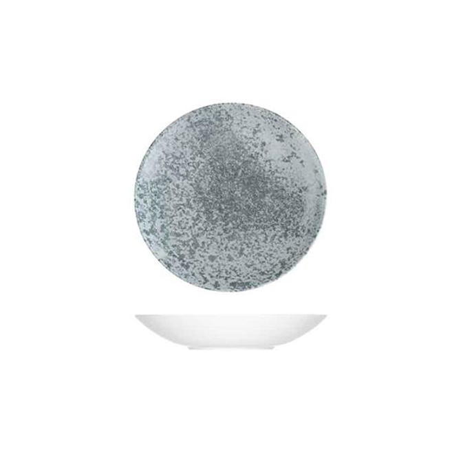 The Gallery Deep Coupe Plate Sandstone Grey 12inch / 30cm