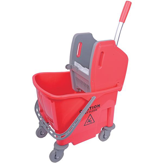 Red Bucket Buffalo & Wringer 25ltr