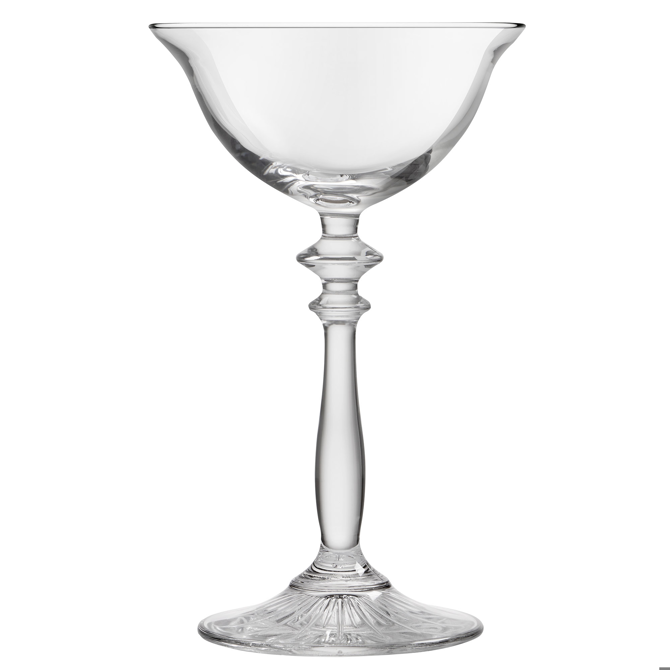 Vintage 1924 Miniature Coupe Glasses 4.3oz / 125ml