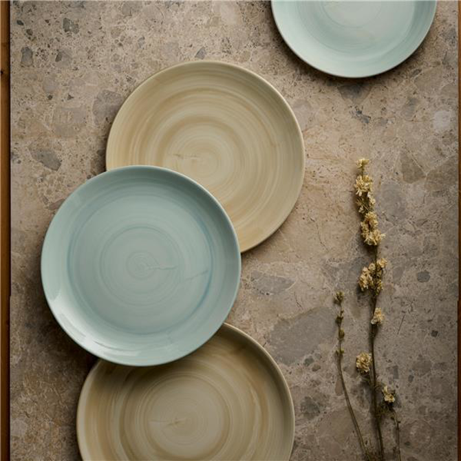Churchill Stonecast Canvas Breeze Evolve Coupe Plate 6.5inch / 16.5cm