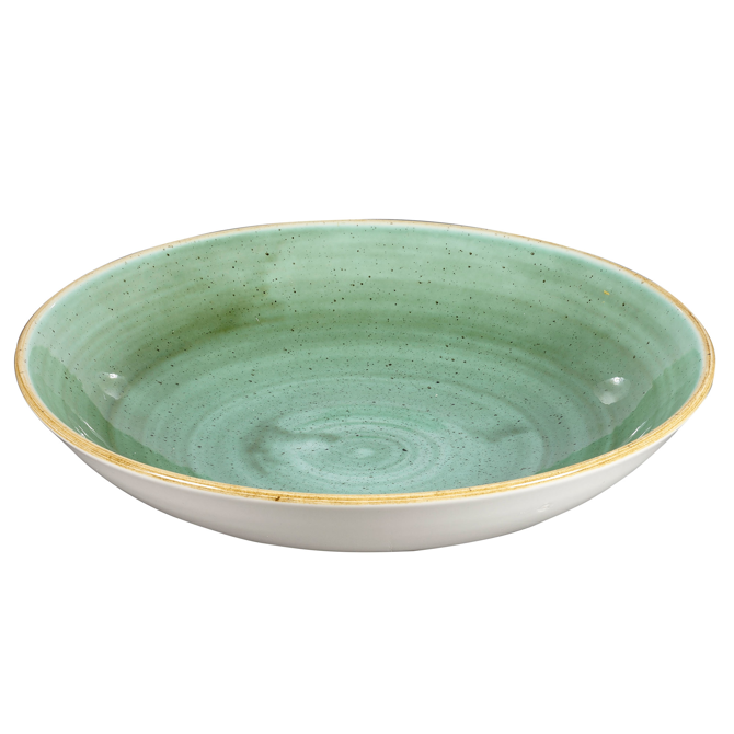 Churchill Stonecast Samphire Green Coupe Bowl 9.75" / 24.8cm