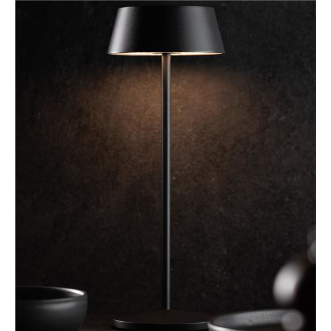 Martinique LED Cordless Lamp 30cm - Black